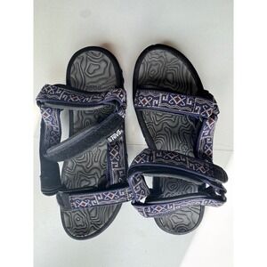 Teva‎ Original Universal Sport Sandals Blue Geometric Strap Womens 7